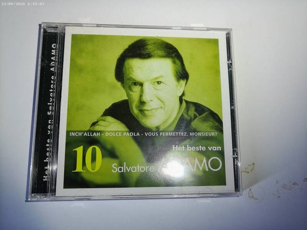 cd het beste van Salvatore Adamo