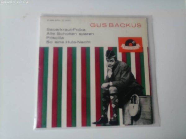 Single EP Gus Backus - Sauerkraut Polka