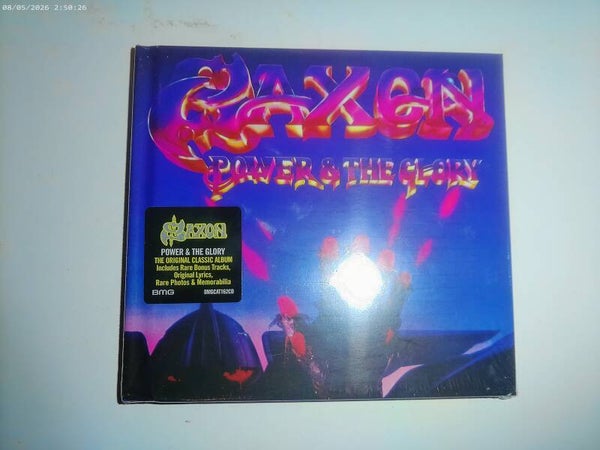 CD Saxon - Power & the Glory   NIEUW