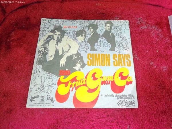 Single 1910 Fruitgum Co.  - Simon Says /May I take a giant step