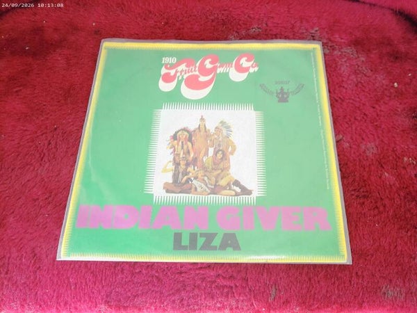 single 1910 Fruitgum co. - Indian Giver / Liza
