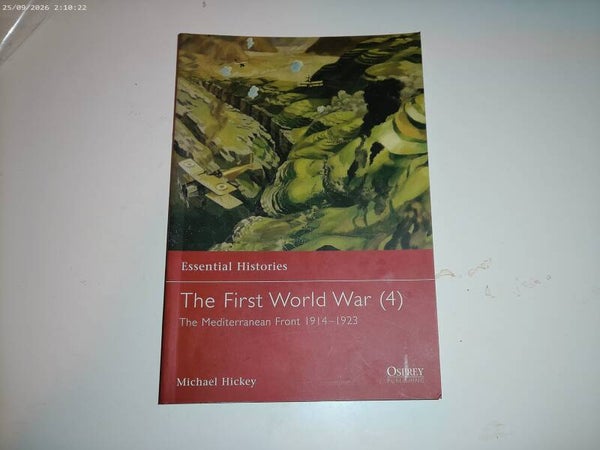 Boek Osprey - The First World War (4) Mediterranean front