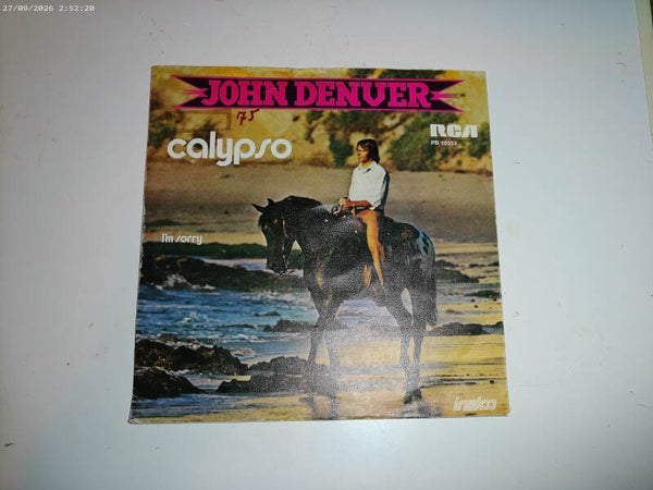 Single John Denver - Calypso / I'm sorry