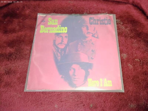 single Christie - San Bernadino / Here I am