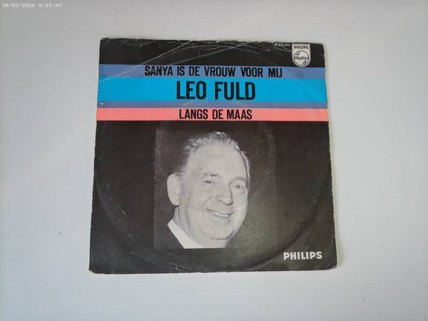 single Leo Fuld - Sanya is de Vrouw voor mij / Langs de maas