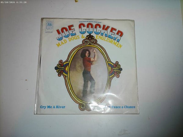 single Joe Cocker - Cry me a river / Give peace a chance