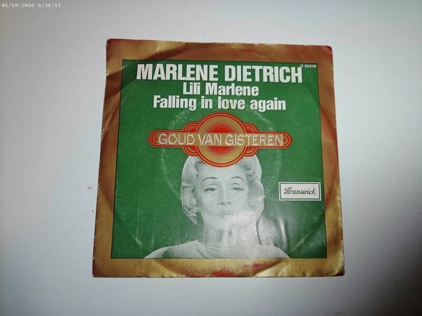 single Marlene Dietrich - Lili Marlene / Fallin in Love again