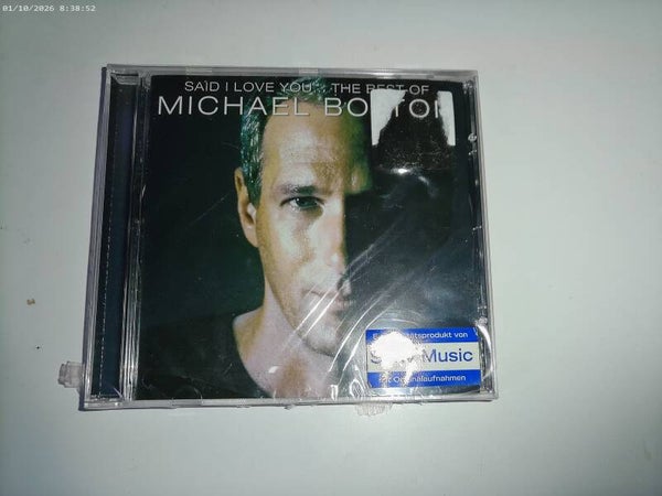 CD Michael Bolton - Said I love you ( The Best of ..)  NIEUW