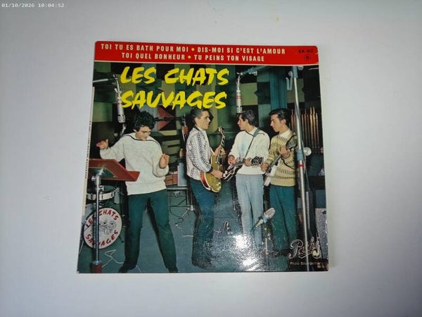 single Les Chats Sauvages - EP toi tus es bath pour moi