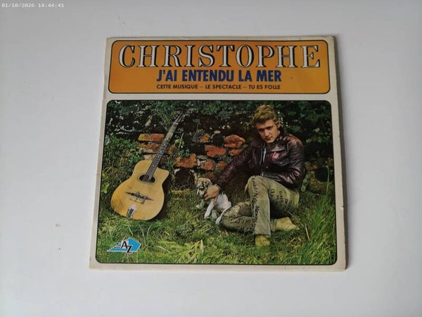 single EP Christophe - J'ai entendu la mer