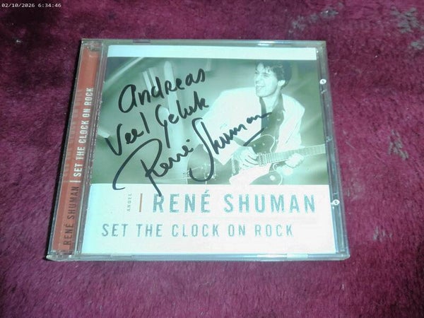 cd Rene Shuman - set the clock on rock