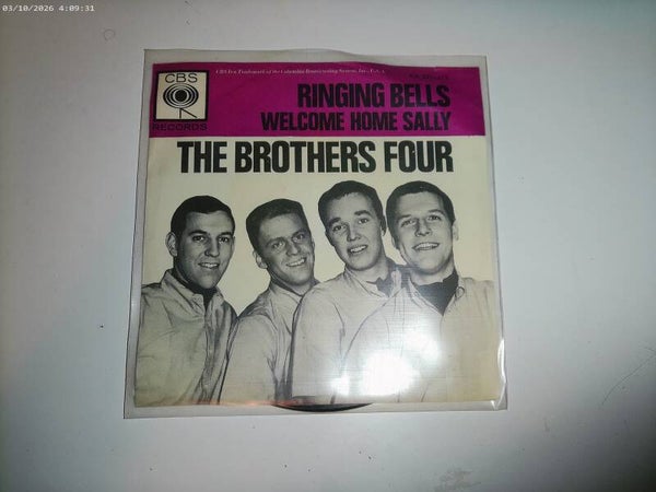 Single The Brothers Four - Welcome home Sally / Ringing bells