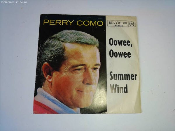 single Perry Como - Oowee Oowee / Summer wind