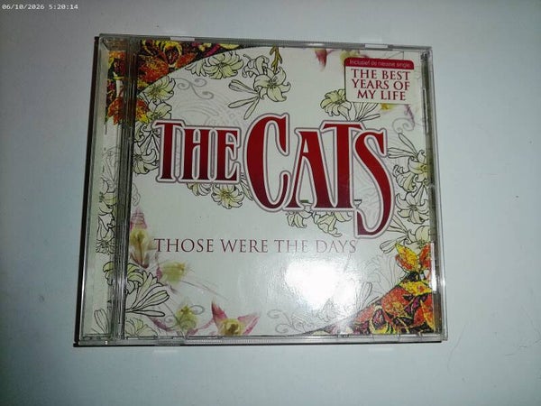 cd The Cats - Those were the days
