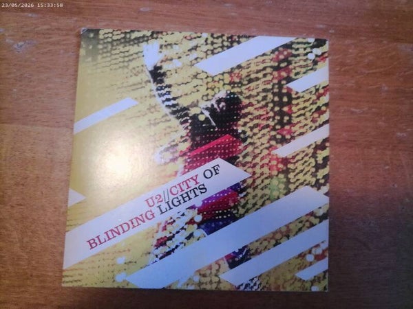 CD single U2 City of blinding lights