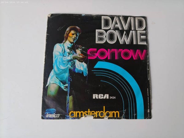Single David Bowie - Sorrow / Amsterdam ( NL )