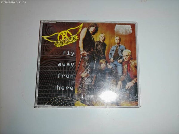 cd single Aerosmith - Fly away from here