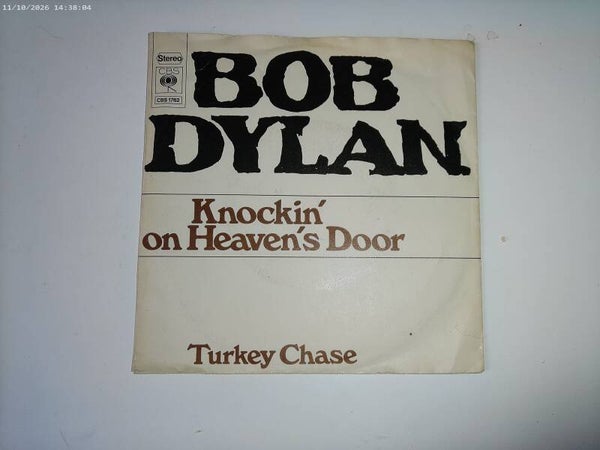 single Bob Dylan - Knockin' on Heaven's Door / Turkey Chase