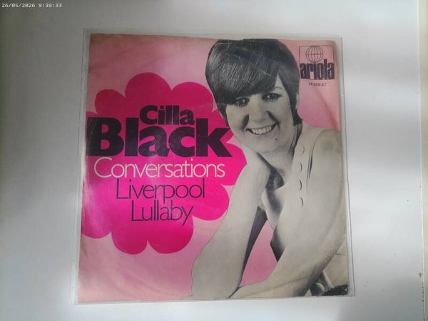 single Cilla Black - Conversations / Liverpool Lullaby