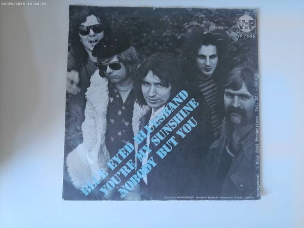 single Blue Eyed Bluesband - you're my sunshine / nobody but you