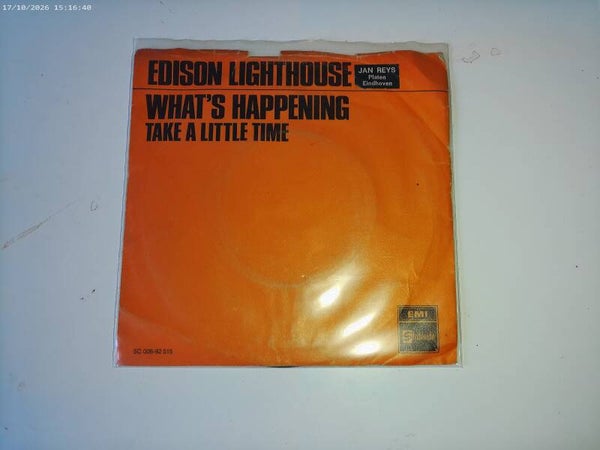 single Edison Lighthouse - What's happening / Take a little time