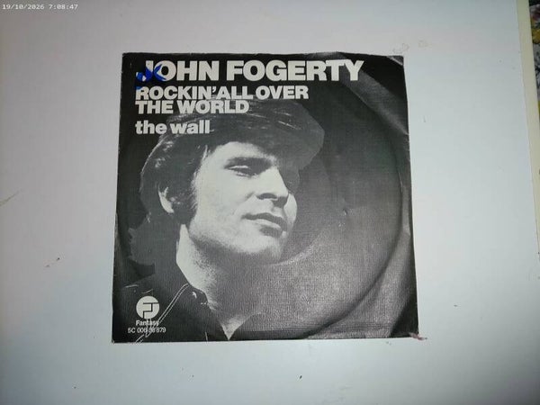 Single John Fogerty ( CCR ) - Rockin' all over the world
