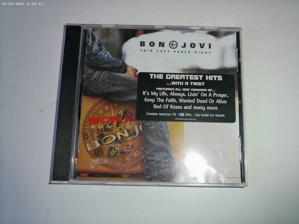 cd Bon Jovi - This left feels right