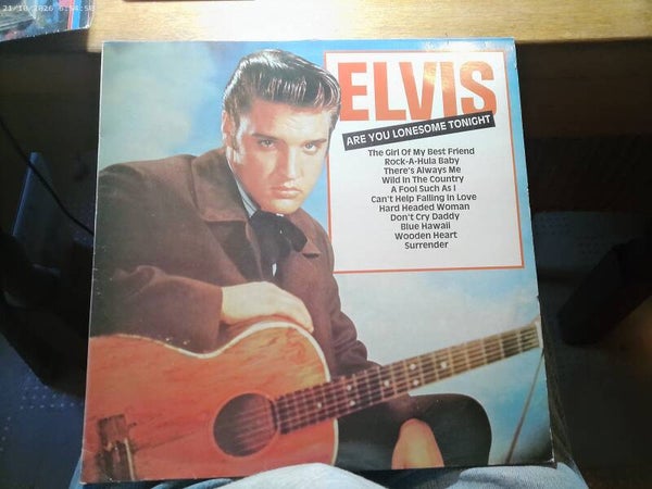 LP Elvis Presley - Are you lonesome tonight