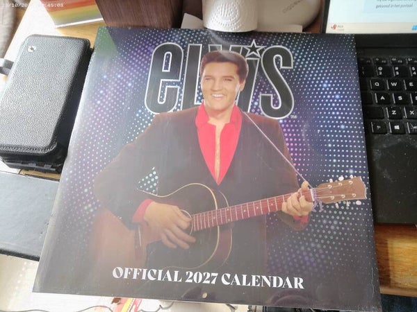 Calender Elvis Presley 2027   NIEUW