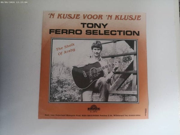 single Tony Ferro Selection - N Kusje voor n klusje