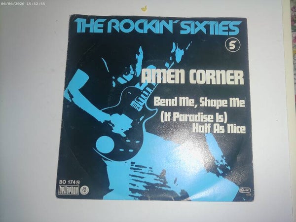 single Amen Corner - Bend me shape me / Half as Nice .,
