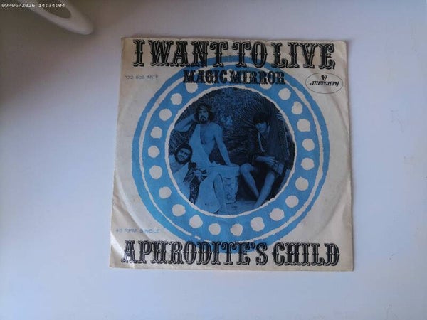 Single Aphrodite's Child - I want to live ( NL)