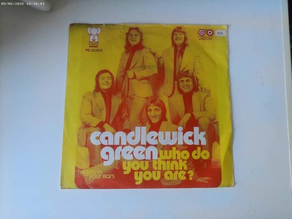 Single Candlewick Green - Who do you think you are ( NL )