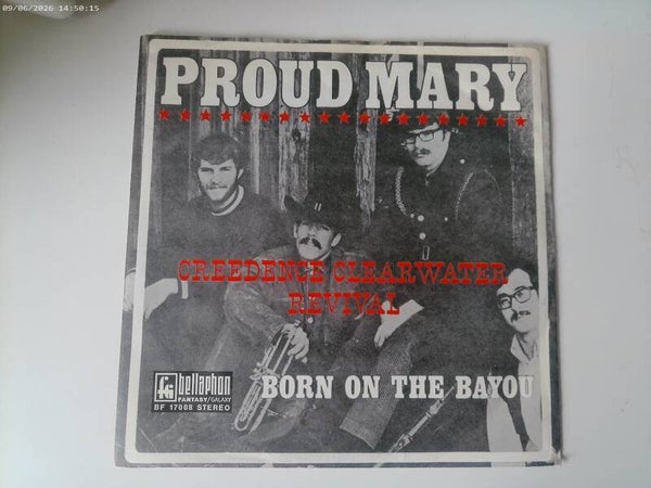 single Creedence Clearwater Revival CCR - Proud Mary