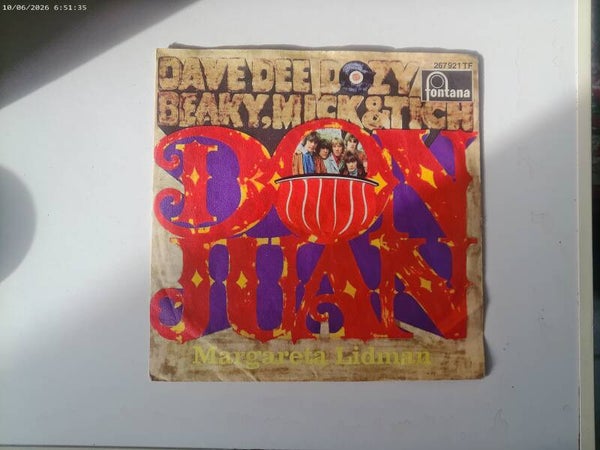 single Dave Dee Dozy Beaky Mick & Tich - Don Juan