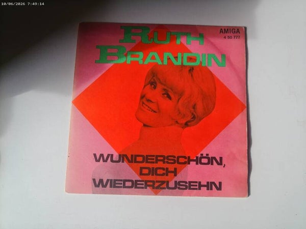 single Ruth Brandin - Wunderschon dich wiederzusehn