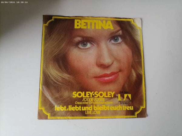 single Bettina - Sonne Sonne ( Soley Soley )