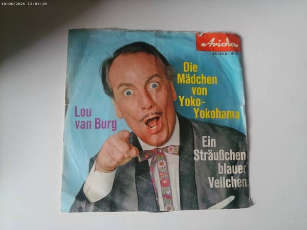 single Lou van Burg - Die Madchen von Yoko-Yokohama