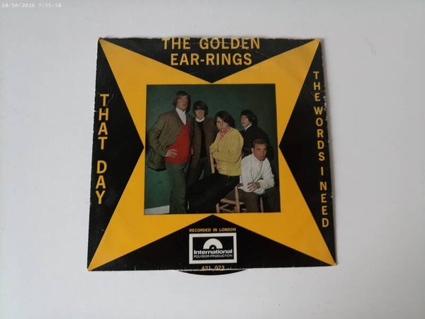 Single The Golden Earrings - That Day / The Words I need