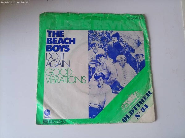 Single The Beach Boys - Do it again / Good vibrations  ( OLDIES )