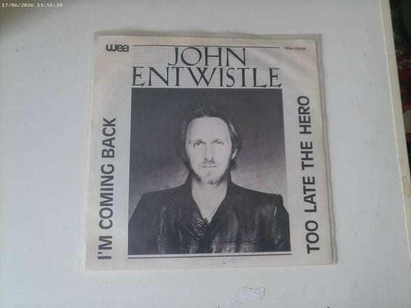 Single John Entwistle ( The Who ) - I'm coming Back / Too late the hero
