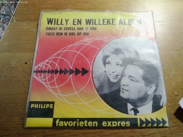 Single Willy & Willeke Alberti - Omdat ik zoveel van je hou