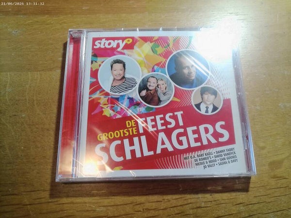 cd de grootste Feest Schlagers   NIEUW