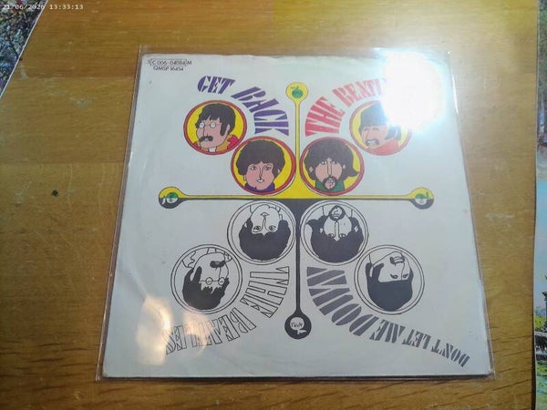 single The Beatles - Get Back / Don't let me down ( Italie )