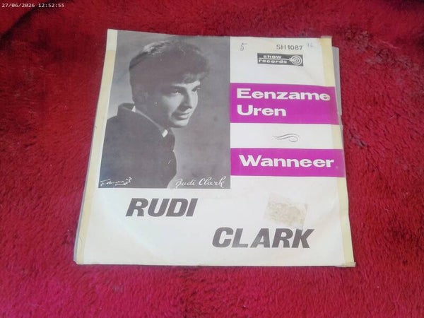 Single Rudi Clark - eenzame Uren / Wanneer