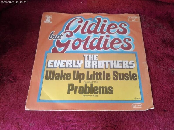 single The Everly Brothers - Wake up little susie / problems OLDIES
