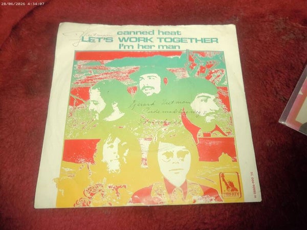 single Canned Heat - Let's work together / I'm her man