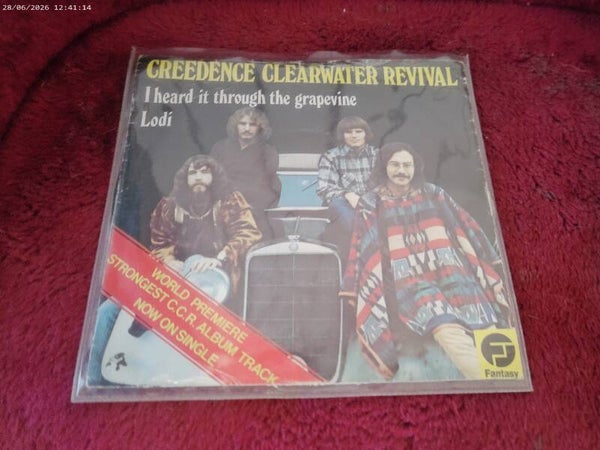 Single Creedence Clearwater Revival CCR - I heard it through the Grapevine