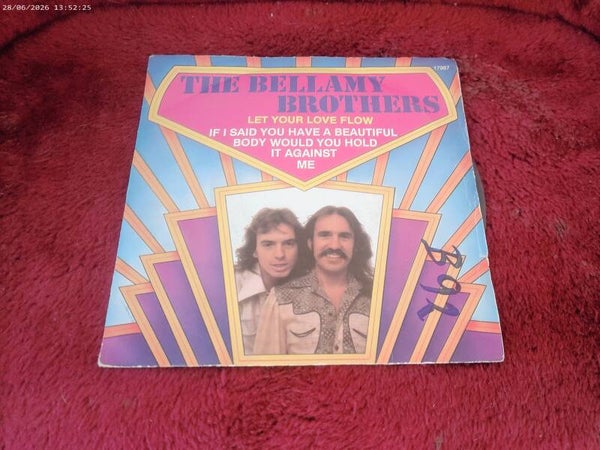 Single The Bellamy Brothers - Let your love flow  Hit / Oldies