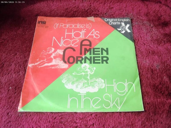 single Amen Corner - Half As Nice / High in the sky